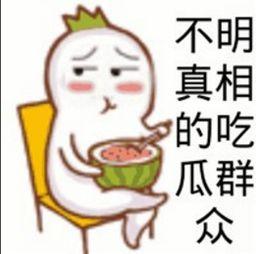 吃瓜表情的意思解释,网络社交中的幽默与讽刺